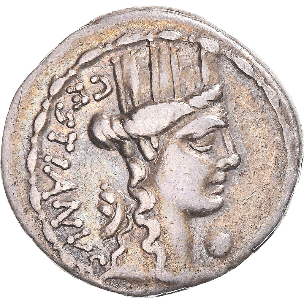 Moneta,
Plaetoria,
Denar