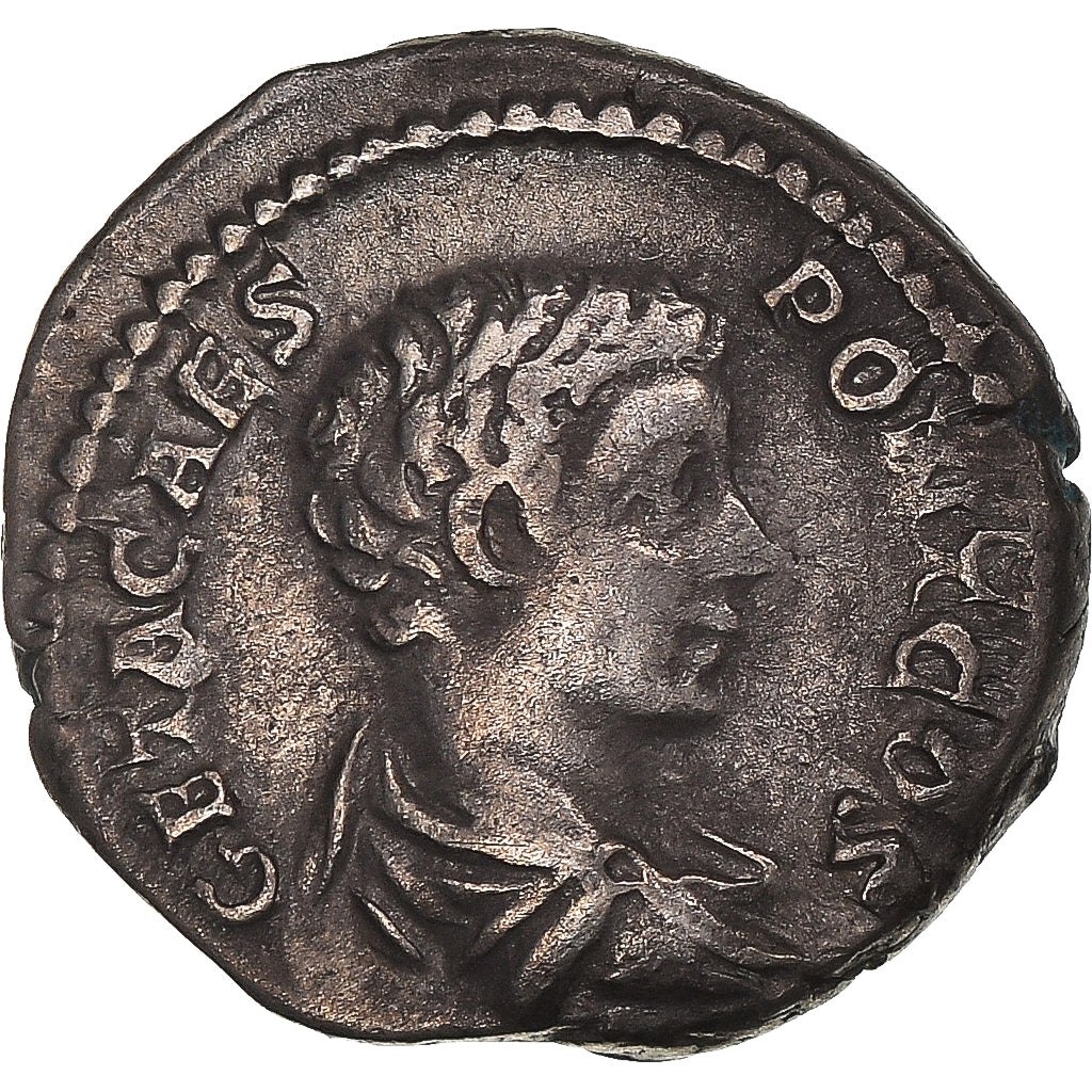 Moneta,
Geta,
Denar