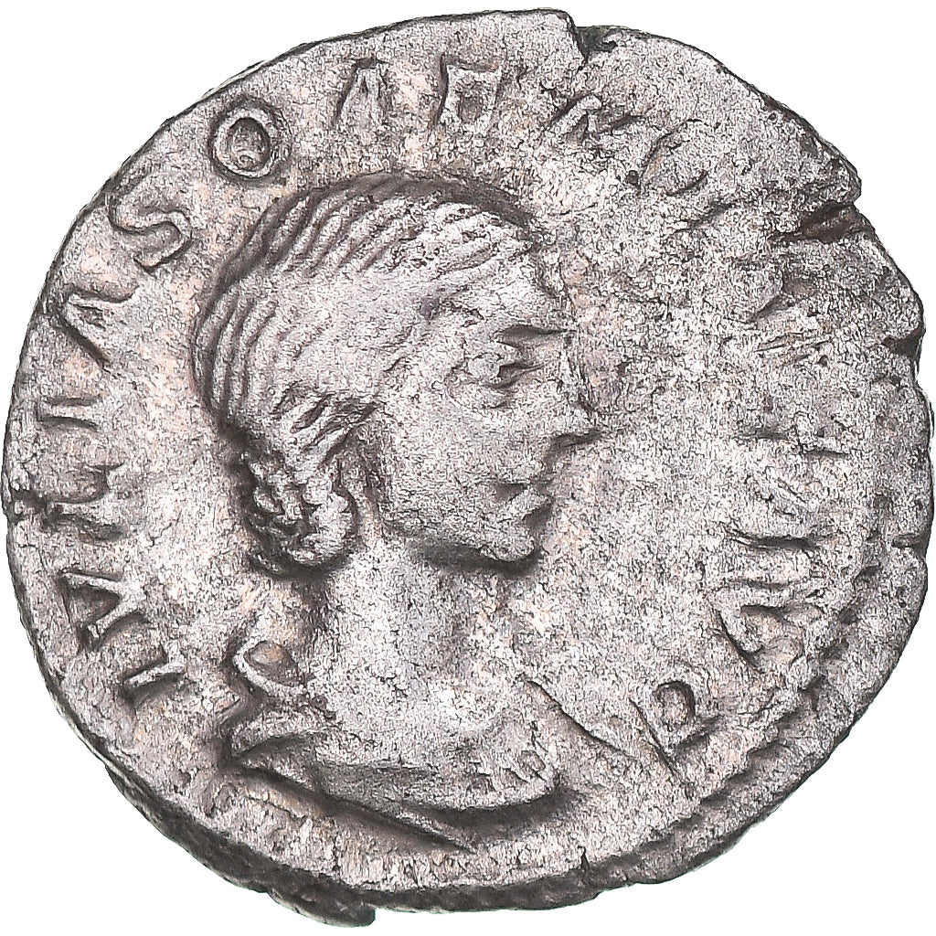 Moneta,
Julia Soaemias,
Denar