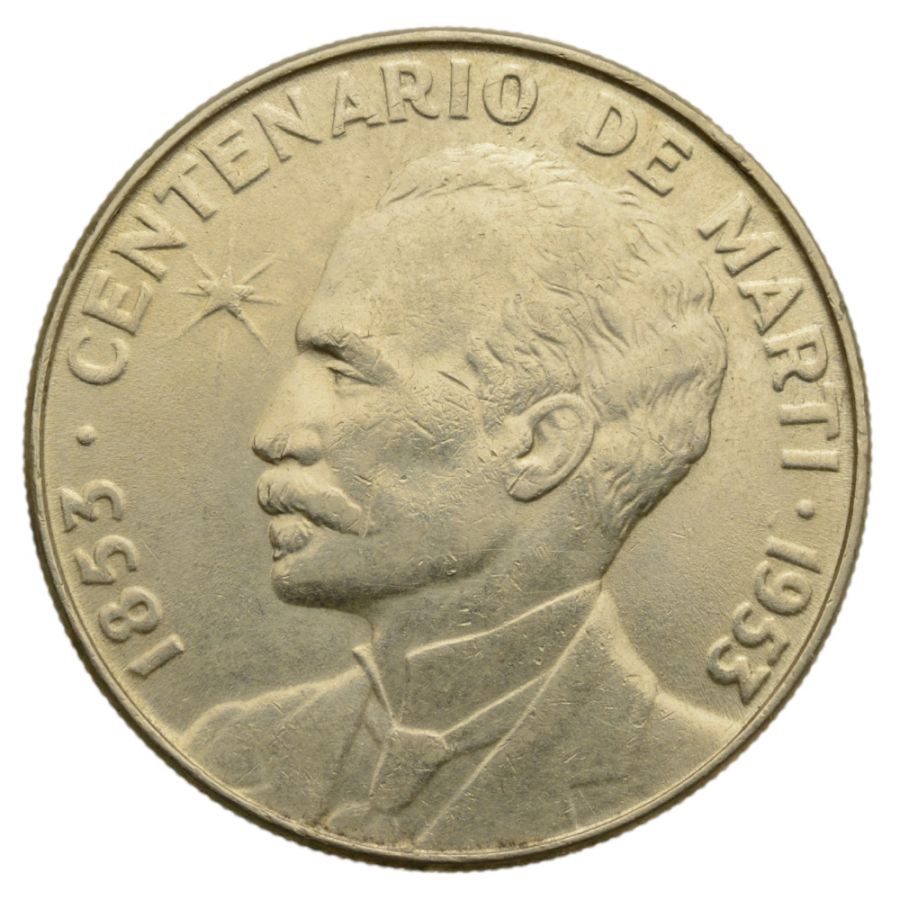Kuba - 1 Peso 1953 r. - Jose Marti