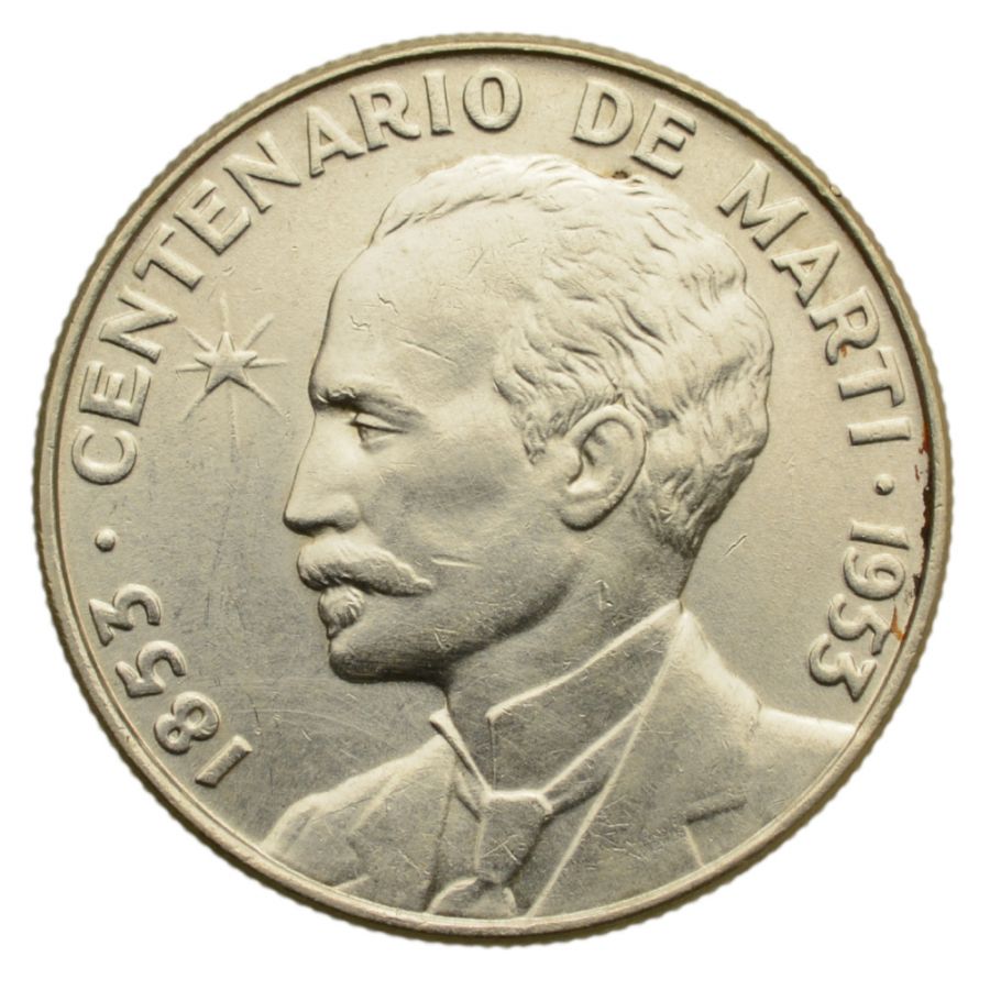 Kuba - 50 centavos 1953 r. - Jose Marti