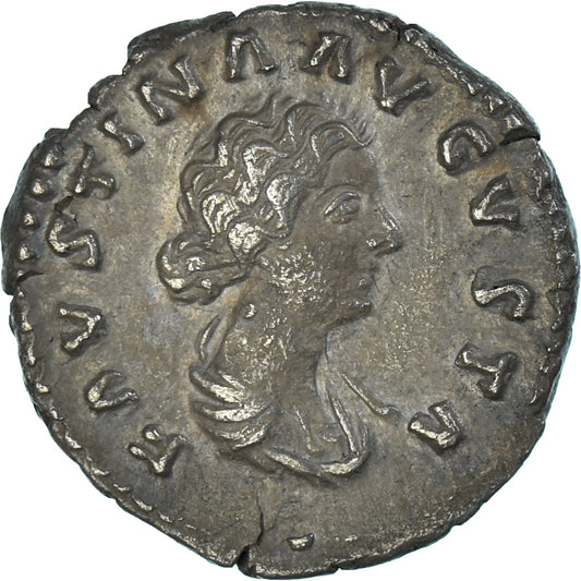 Moneta, 
  
  Faustyna II, 
  
  Denar
