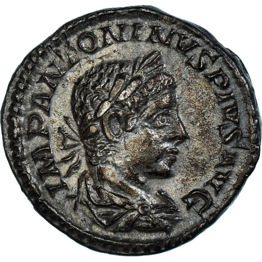 Moneta, 
  
  Heliogabal, 
  
  Denar