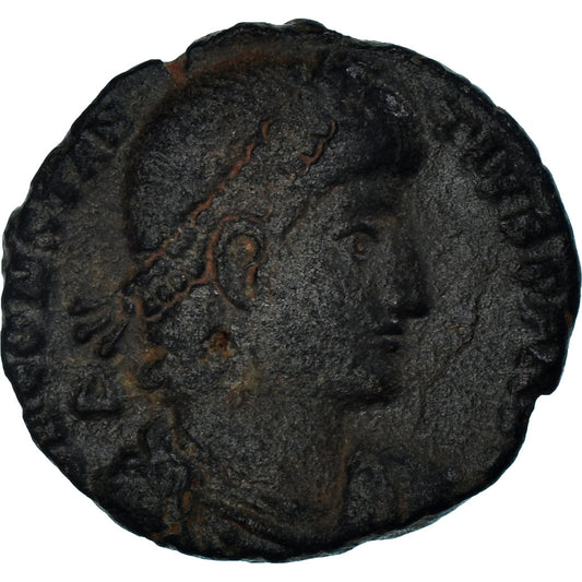 Moneta, 
  
  Konstancjusz II, 
  
  Follis