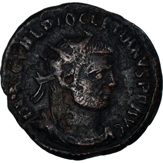Moneta, 
  
  Dioklecjan, 
  
  Follis