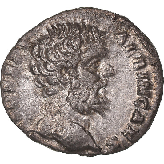 Moneta, 
  
  Klodiusz Albinus, 
  
  Denar