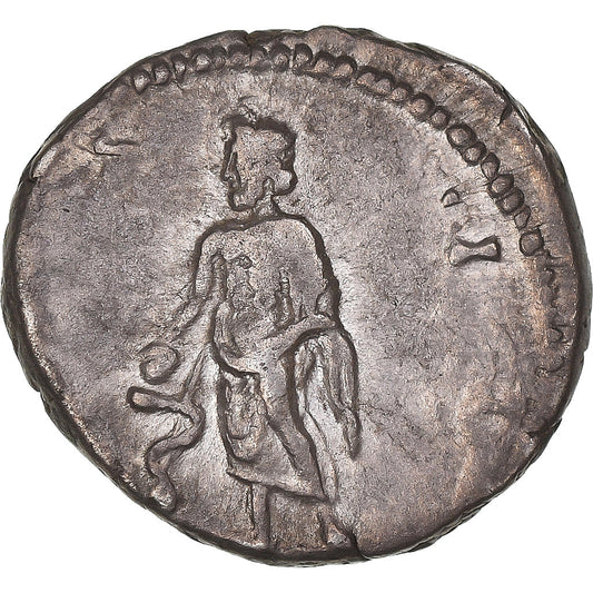 Moneta, 
  
  Klodiusz Albinus, 
  
  Denar