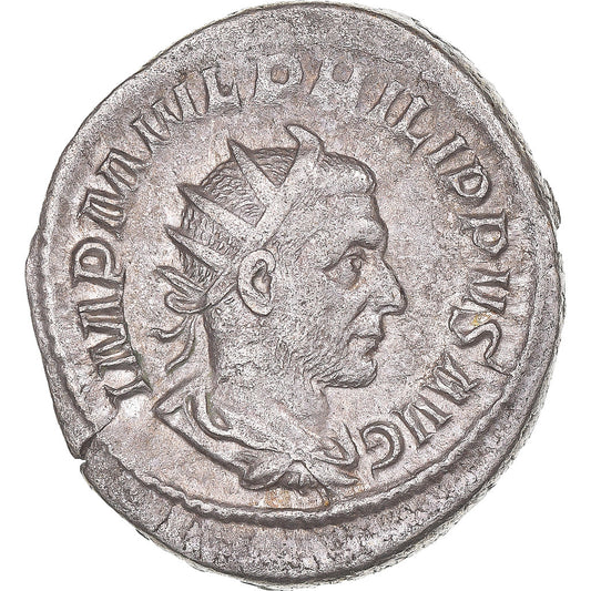 Moneta, 
  
  Filip I, 
  
  Antoninian