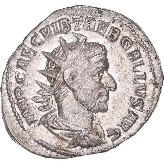 Moneta, 
  
  Trebonian Gallus, 
  
  Antoninian