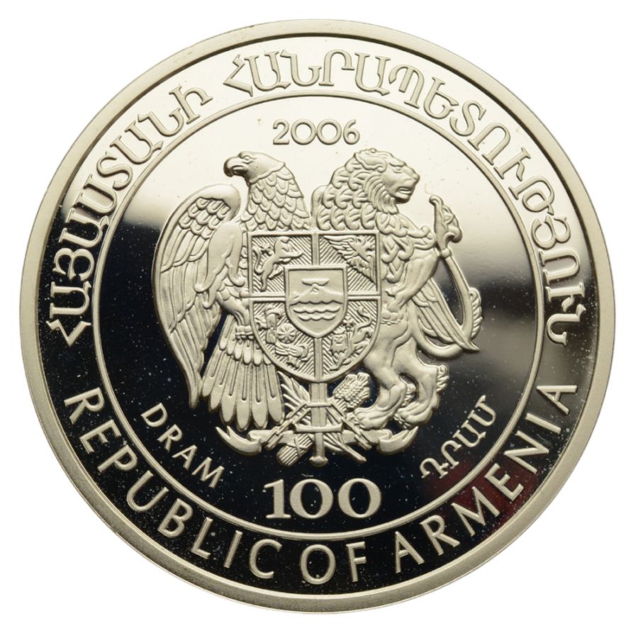 Armenia - 100 Dram 2006 r. - Żbik