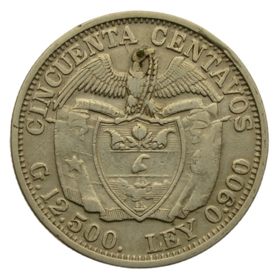 Kolumbia - 50 centavos 1922 r.