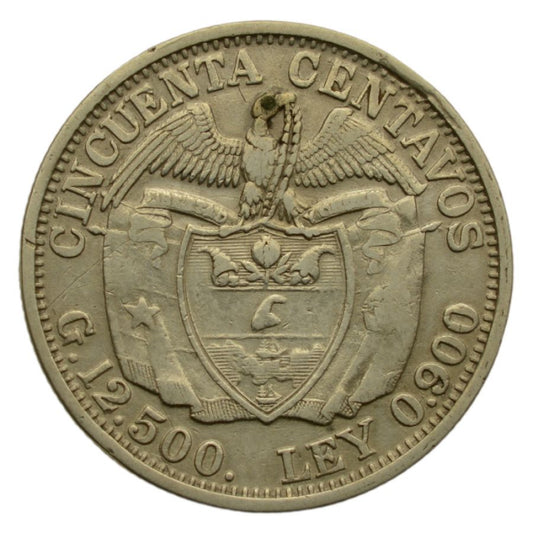 Kolumbia - 50 centavos 1922 r.