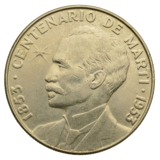 Kuba - 1 Peso 1953 r. - Jose Marti