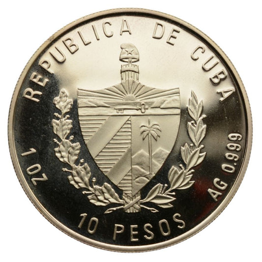 Kuba - 10 Pesos 2004 r. - Ryś