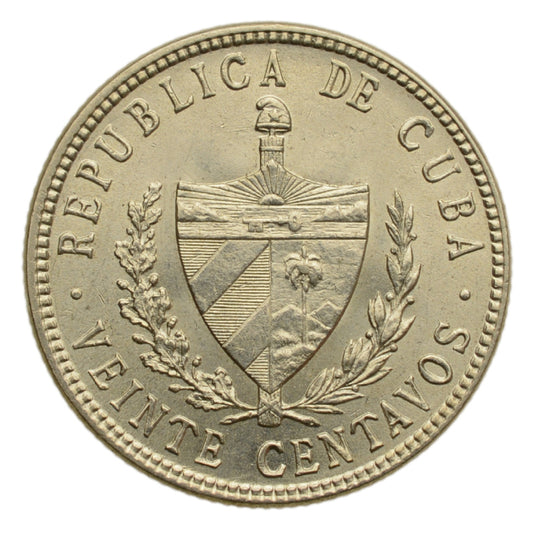 Kuba - 20 centavos 1949 r.