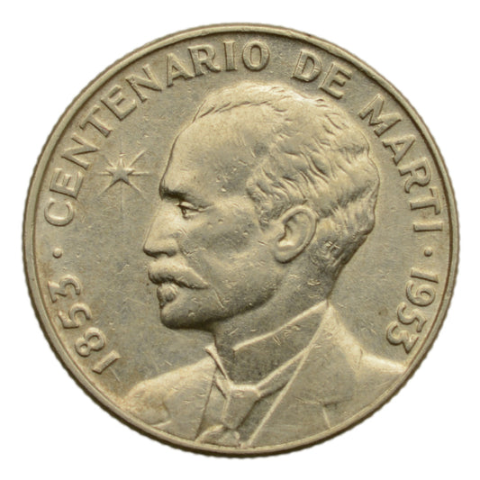 Kuba - 25 centavos 1953 r. - Jose Marti