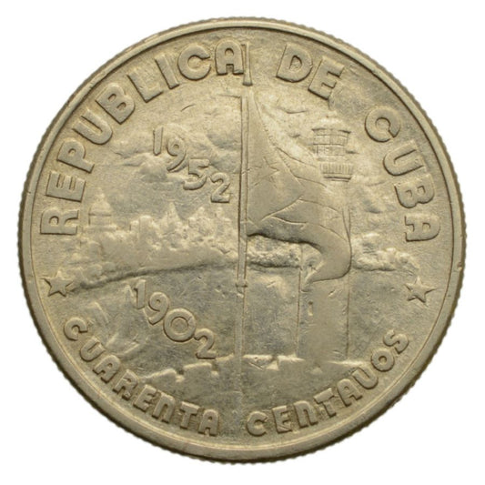Kuba - 40 centavos 1952 r.