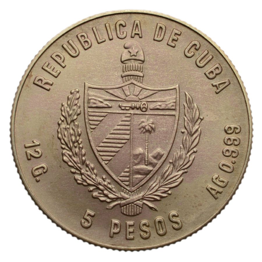 Kuba - 5 Pesos 1981 r. - Azahar