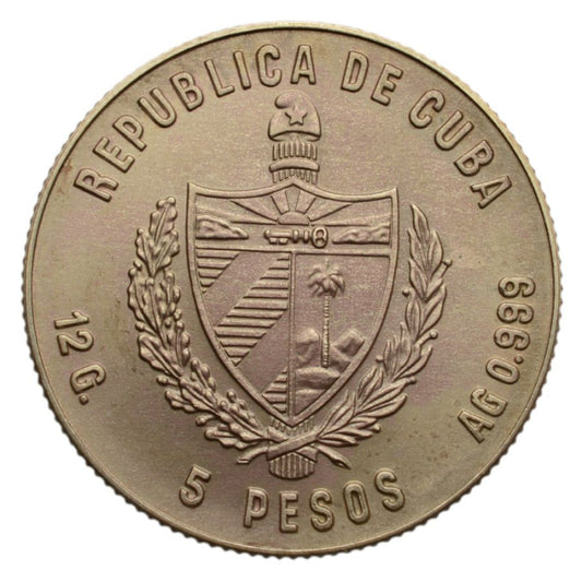 Kuba - 5 Pesos 1981 r. - Azahar