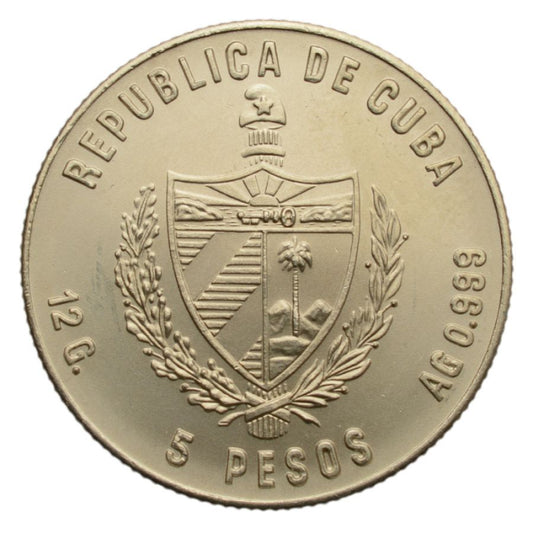 Kuba - 5 Pesos 1981 r. - Orquidea