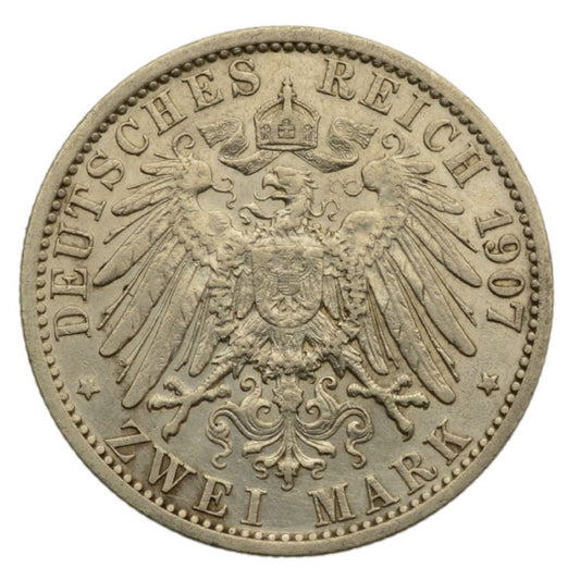 Niemcy - Prusy - 2 Marki 1907 A - Wilhelm II